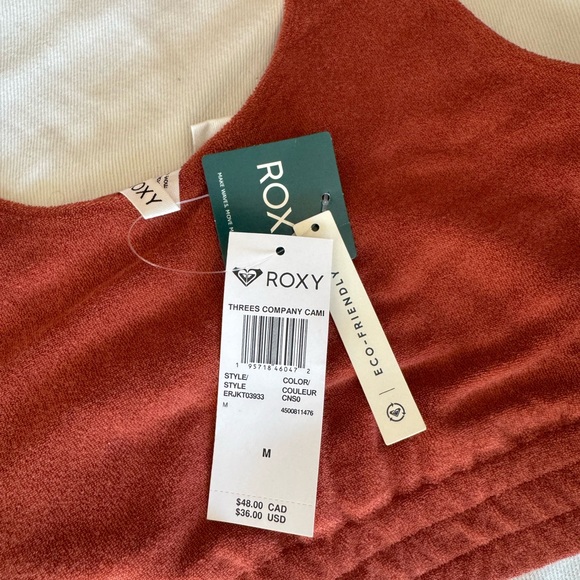 ROXY three's company cami . NWT - Picture 5 of 7